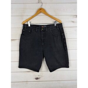 Vintage Route 66 Shorts Mens 36 Relaxed Fit Denim Faded Skater 90s Jorts